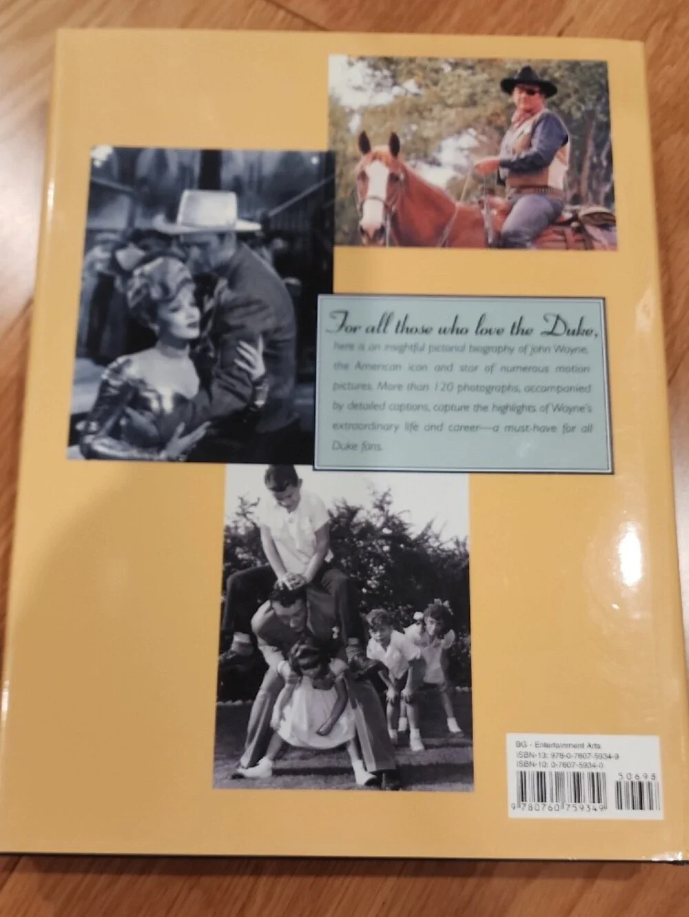 The Duke Hardcover Photo Book in Black & Yellow